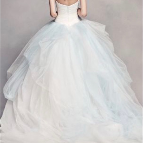 NEW* Vera Wang Ombre Tulle Wedding Dress ✨ MAGICAL FAIRYTALE BALLGOWN - Picture 4 of 12